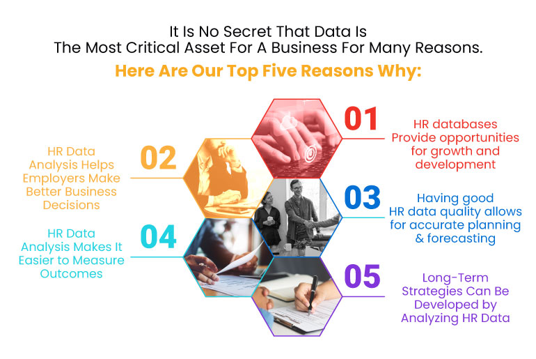 five reasons why data in HR is important for businesses