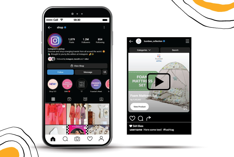 Instagram shop feature social commerce