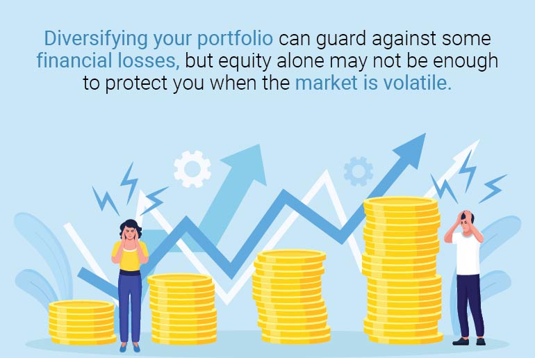 portfolio diversity guards from financial losses